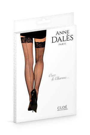 фото Чулки Anne De Ales CLOE T1 Black  || фото Панчохи Anne De Ales CLOE T1 Black 