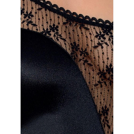 фото Боди-монокини с глубоким декольте PETRA BODY black XXL/XXXL — Passion Exclusive  || фото Боді-монокіні з глибоким декольте PETRA BODY black XXL/XXXL — Passion Exclusive 