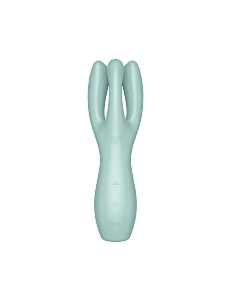 купить Клиторальный вибратор Satisfyer Threesome 3 Mint с тремя пальчиками