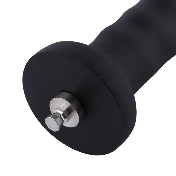 купить Силиконовый фаллоимитатор для секс-машин Hismith 7.1″ Anal Dildo Black, система KlicLok