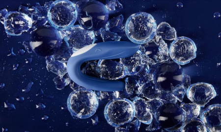 фото Вибратор для пар Satisfyer Double Whale с двумя моторчиками  || фото Вібратор для пар Satisfyer Double Whale з двома моторчиками 