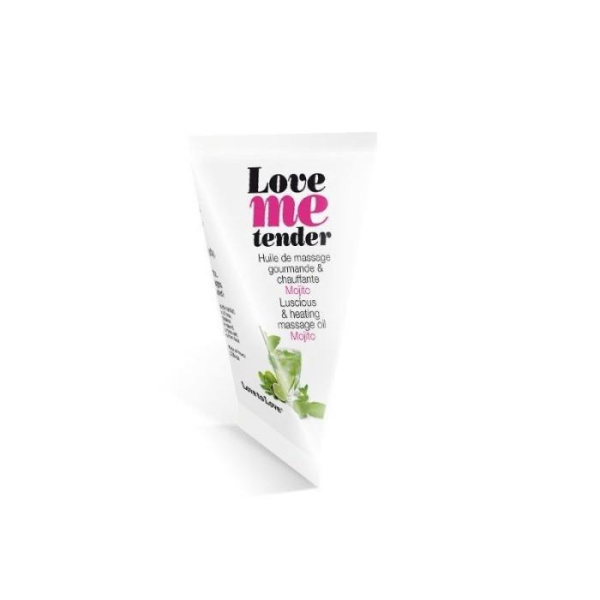 купить Разогревающее массажное масло Love To Love LOVE ME TENDER Mojito (10 мл) без парабенов