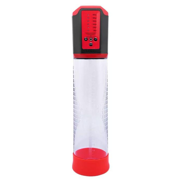 купить Автоматическая вакуумная помпа Men Powerup Passion Enlargement system Red, перезаряжаемая, 5 режимов