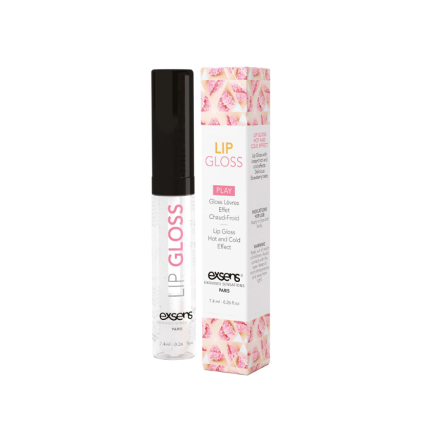 купить Стимулирующий блеск для губ EXSENS Lip Gloss 7,4 мл, эффект покалывания и холод-тепло