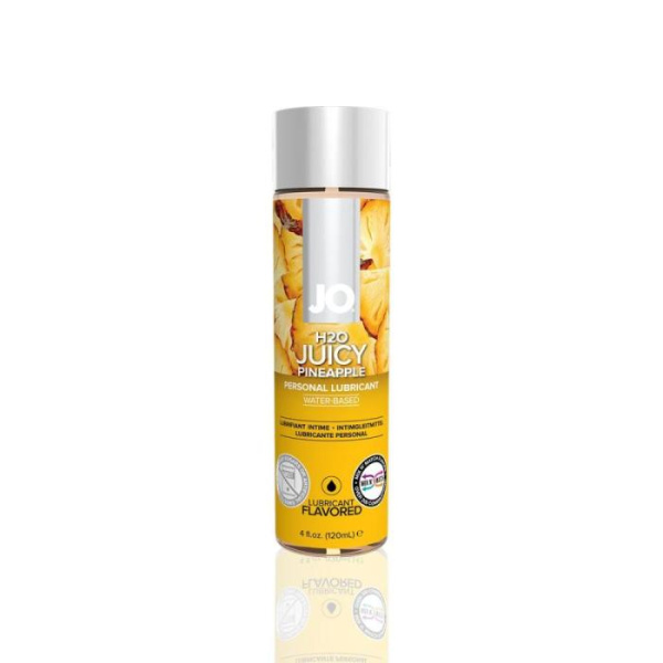 купить Смазка на водной основе System JO H2O — Juicy Pineapple (120 мл) без сахара, растительный глицерин