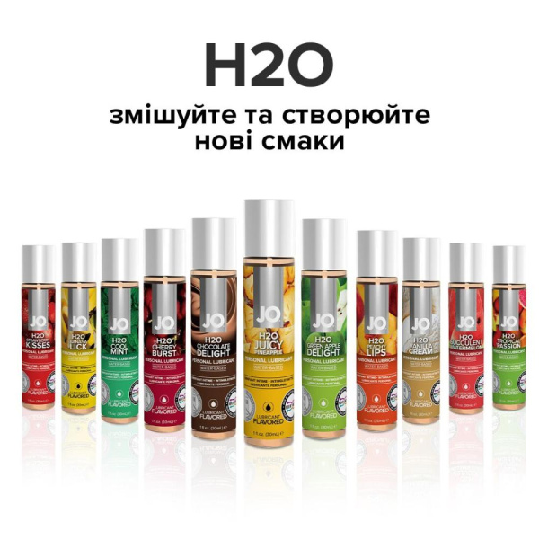 купить Смазка на водной основе System JO H2O — Juicy Pineapple (120 мл) без сахара, растительный глицерин