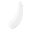 фото Вакуумный клиторальный стимулятор Satisfyer Curvy 2+ White с управлением через интернет  || фото Вакуумний кліторальний стимулятор Satisfyer Curvy 2+ White з керуванням через інтернет 