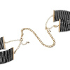 фото Наручники Bijoux Indiscrets Desir Metallique Handcuffs - Black, металлические, стильные браслеты  || фото Наручники Bijoux Indiscrets Desir Metallique Handcuffs - Black, металеві, стильні браслети 