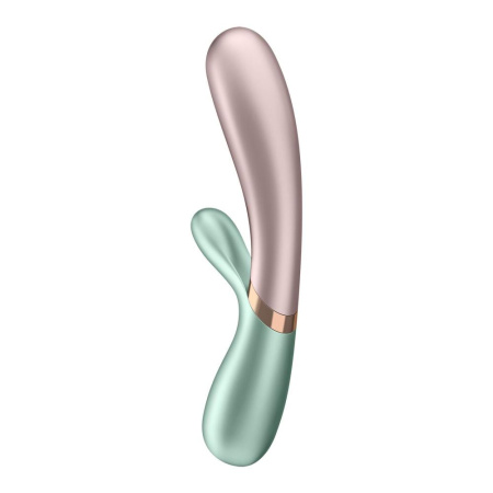 фото Смарт вибратор-кролик с подогревом Satisfyer Hot Lover Green  || фото Смарт вібратор-кролик із підігрівом Satisfyer Hot Lover Green 