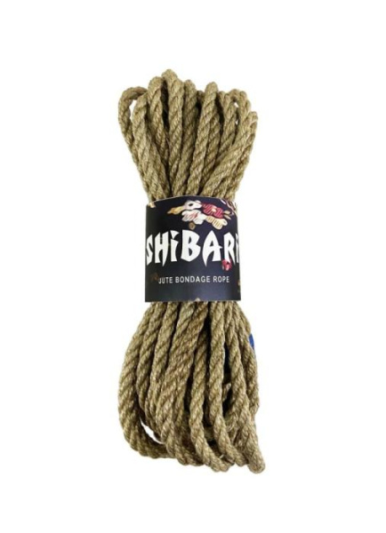 купить Джутовая веревка для Шибари Feral Feelings Shibari Rope, 8 м серая