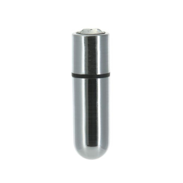 купить Вибропуля PowerBullet - First-Class Bullet 2.5" with Key Chain Pouch, Silver
