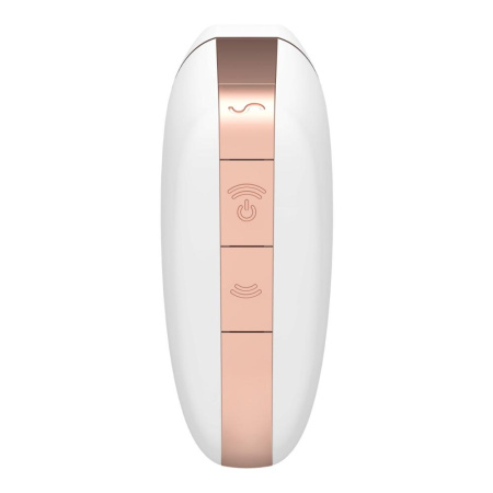 Вакуумный клиторальный стимулятор Satisfyer Love Triangle White