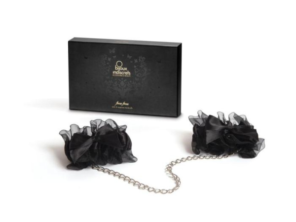 купить Наручники Bijoux Indiscrets - Frou Frou Organza handcuffs, атлас и органза, подарочная упаковка