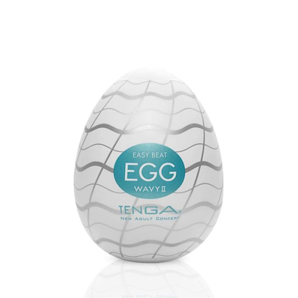 купити Мастурбатор-яйце Tenga Egg Wavy II з подвійним хвилястим рельєфом