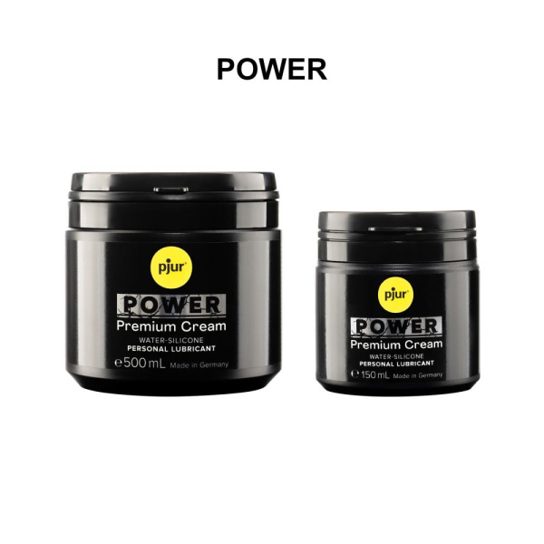 купити Густа змазка для фістингу та анального сексу pjur POWER Premium Cream 500 мл на гібридній основі
