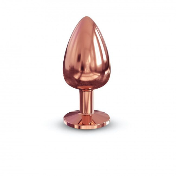 купить Металлическая анальная пробка с украшением в виде кристалла Dorcel - Diamond Plug L