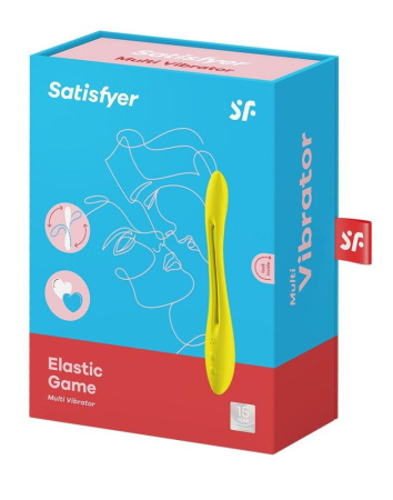 фото Универсальный гибкий вибратор для пар Satisfyer Elastic Game Yellow  || фото Універсальний гнучкий вібратор для пар Satisfyer Elastic Game Yellow 