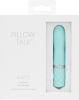 фото Роскошный вибратор PILLOW TALK - Flirty Teal с кристаллом Сваровски, гибкая головка  || фото Розкішний вібратор PILLOW TALK - Flirty Teal з кристалом Сваровські, гнучка голівка 