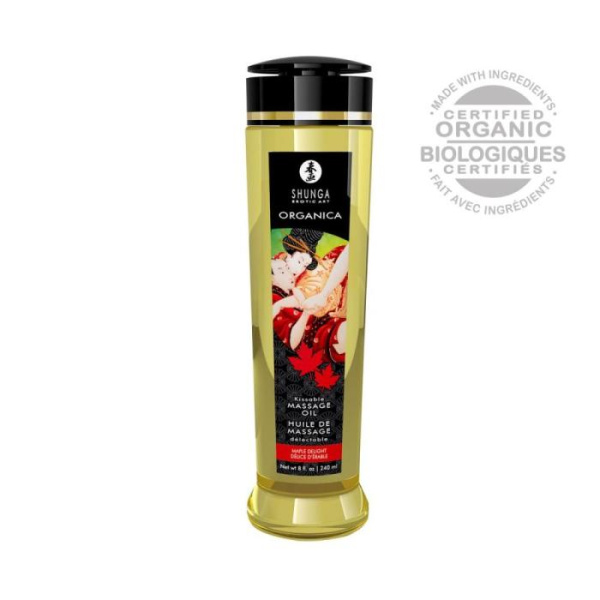 купить Органическое массажное масло Shunga ORGANICA - Maple Delight (240 мл) с витамином Е