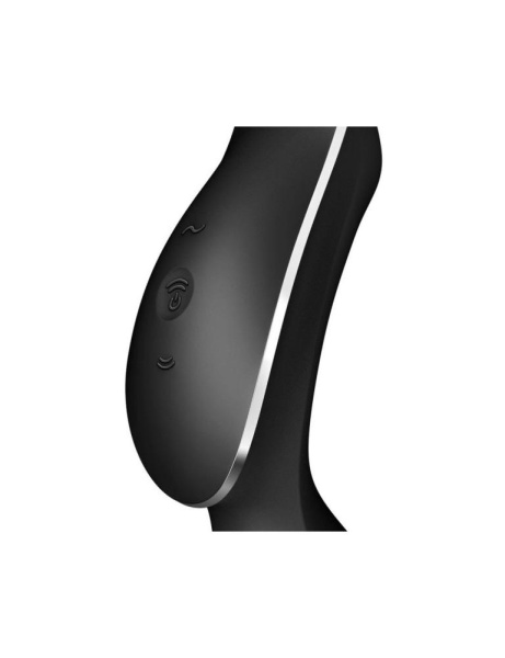 купити Вакуумний стимулятор з вібрацією Satisfyer Curvy Trinity 2 Black