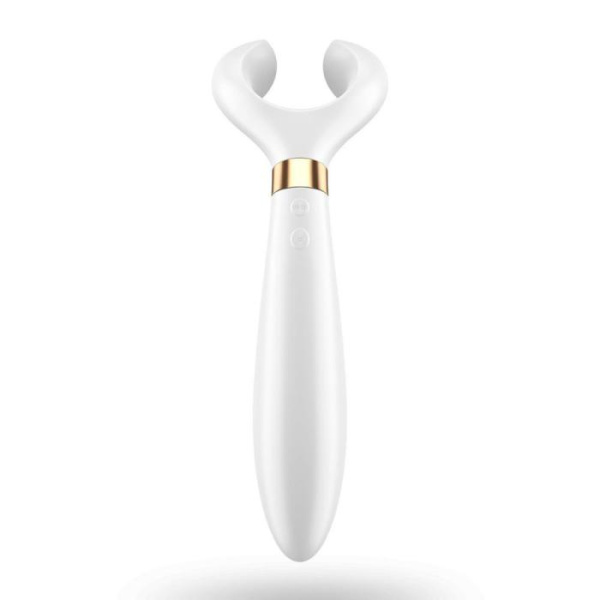 Вібратор для пар Satisfyer Endless Fun White, три мотори, багатофункціональний