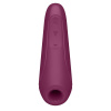 фото Вакуумный клиторальный стимулятор Satisfyer Curvy 1+ Rose Red с управлением через интернет  || фото Вакуумный клиторальный стимулятор Satisfyer Curvy 1+ Rose Red 