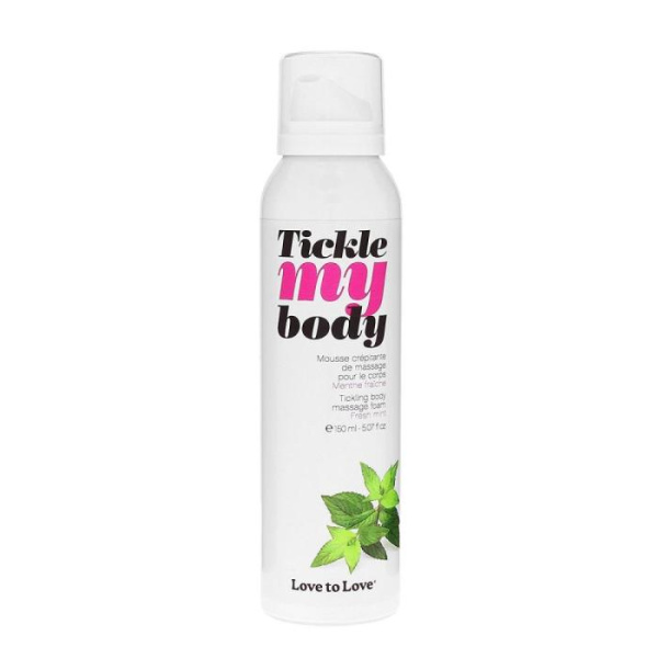 купить Массажная пена Love To Love TICKLE MY BODY Fresh Mint (150 мл) увлажняющая