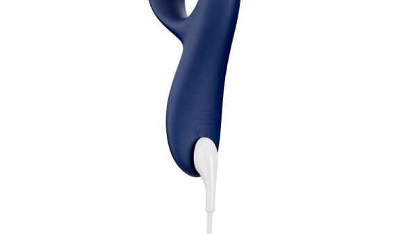 купить Смарт вибратор-кролик We-Vibe Nova Midnight Blue, эргономичный, регулируемый угол наклона ствола