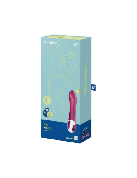 купити Смарт вібратор точки G Satisfyer Big Heat з функцією підігріву