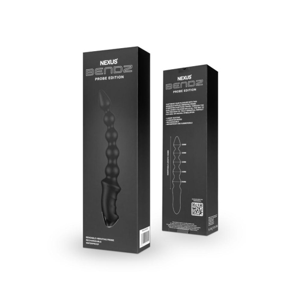 купить Анальный вибратор-бусы Nexus BENDZ Bendable Vibrator Probe Edition, эффект памяти формы