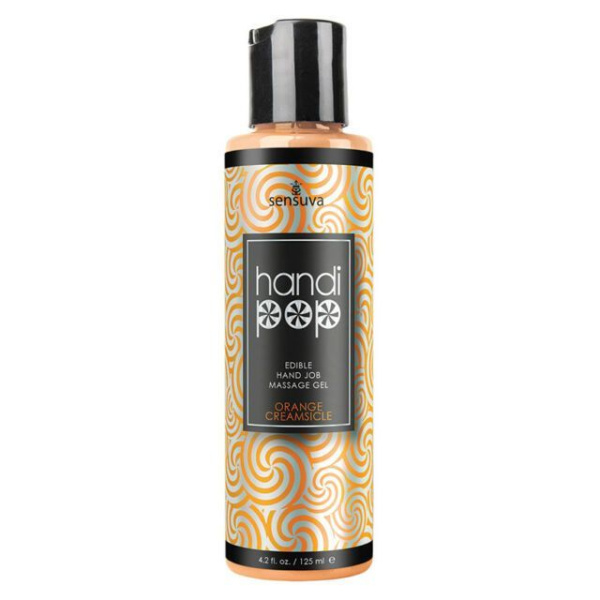 купить Вкусный гель для изысканных мануальных и оральных ласк Sensuva - Handipop Orange Creamsicle (125 мл)
