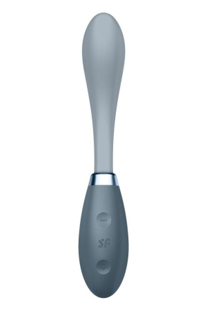фото Вибратор Satisfyer G-Spot Flex 3 Grey, гибкий ствол с фиксацией положения  || фото Вібратор Satisfyer G-Spot Flex 3 Grey, гнучкий стовбур із фіксацією положення 