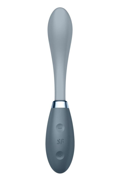 купить Вибратор Satisfyer G-Spot Flex 3 Grey, гибкий ствол с фиксацией положения