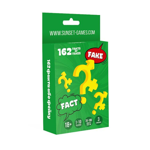 купить Эротическая игра для пар «162 Fakts or Fakes» (UA, ENG, RU)