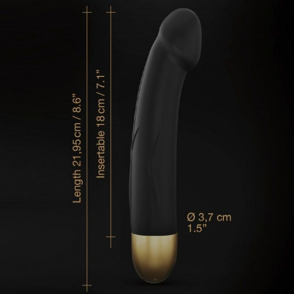 купить Вибратор Dorcel Real Vibration M Gold 2.0, диам 3,7см, перезаряжаемый, для точки G