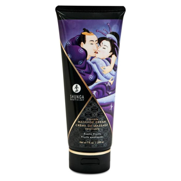 купити Їстівний масажний крем Shunga Kissable Massage Cream – Exotic Fruits (200 мл)