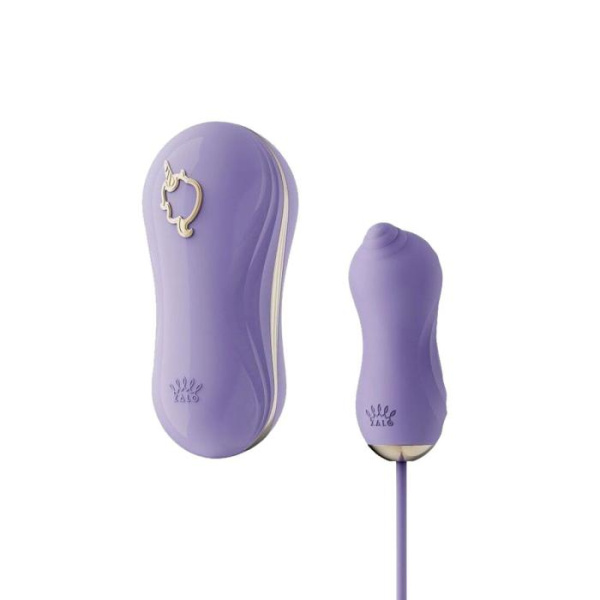 купить Набор 2в1 Zalo — UNICORN Violet, виброяйцо + вакуумный стимулятор