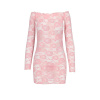 фото Прозрачная сорочка с длинным рукавом YOLANDA CHEMISE pink XXL/XXXL - Passion, трусики  || фото Прозора сорочка з довгим рукавом YOLANDA CHEMISE pink XXL/XXXL - Passion, трусики 