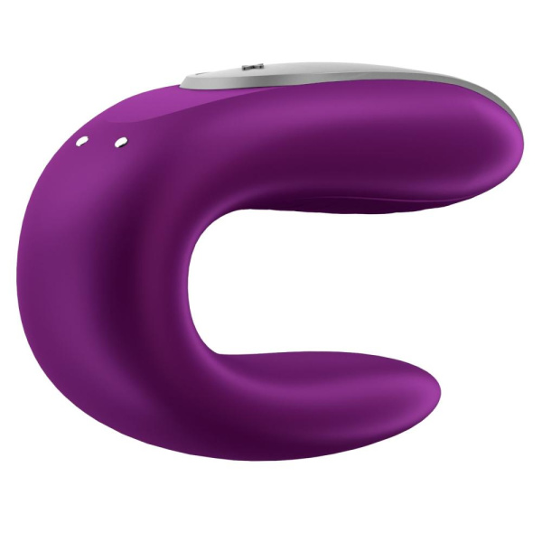 купить Смарт-вибратор для пар Satisfyer Double Fun (Violet) с пультом ДУ