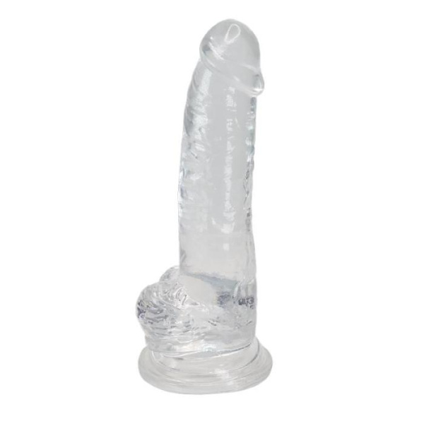 купить Прозрачный фаллоимитатор Alive Jelly Dildo Torrent, ТПЕ, присоска, диаметр 4.5см, длина 20,6см