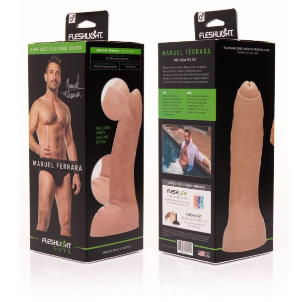 купить Фаллоимитатор Fleshlight Guys: Manuel Ferrara Dildo, по слепку пениса