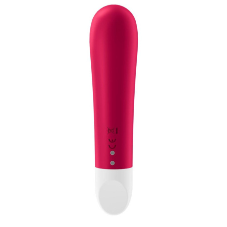 фото Вибропуля перезаряжаемая Ultra Power Bullet 1 Red  || фото Віброкуля на акумуляторі Satisfyer Ultra Power Bullet 1 Red 