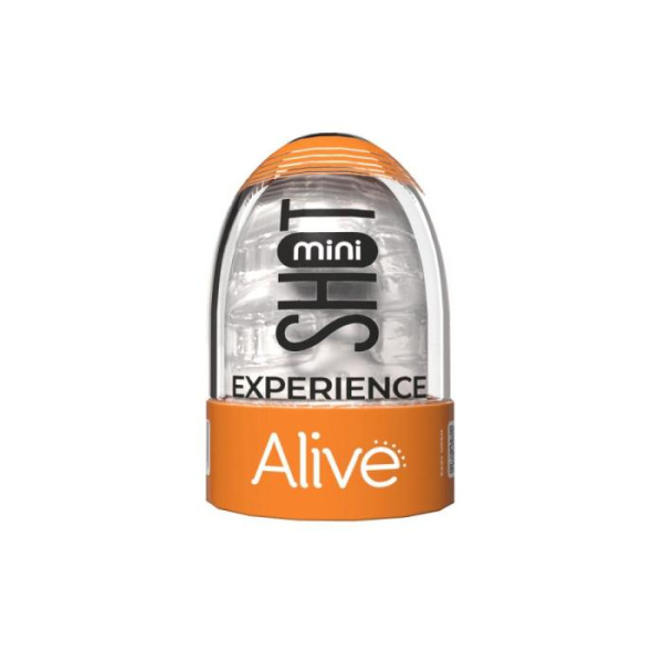 купить Мини-мастурбатор Alive Mini Masturbator (Transparent)
