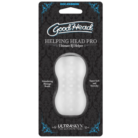 фото Мастурбатор Doc Johnson GoodHead – Helping Head Pro – Frost  || фото Мастурбатор Doc Johnson GoodHead – Helping Head Pro – Frost 