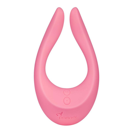 фото Вибратор для пар Satisfyer Endless Joy Pink, 3 независимых мотора, многофункциональный  || фото Вібратор для пар Satisfyer Endless Joy Pink, 3 незалежні мотори, багатофункціональний 