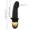 фото Вибратор Dorcel Mini Lover Black 2.0 перезаряжаемый, для точки G и массажа простаты  || фото Вібратор Dorcel Mini Lover Black 2.0 перезаряджається, для точки G і масажу простати 