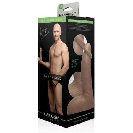фото Фаллоимитатор Fleshlight Guys: Johnny Sins Dildo, по слепку пениса, лысый из Браззерс  || фото Фалоімітатор Fleshlight Guys: Johnny Sins Dildo, за зліпком пеніса, лисий з Браззерс 
