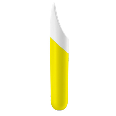 фото Минивибратор с гибким язычком Satisfyer Ultra Power Bullet 7 Yellow  || фото Мінівібратор з гнучким язичком Satisfyer Ultra Power Bullet 7 Yellow 