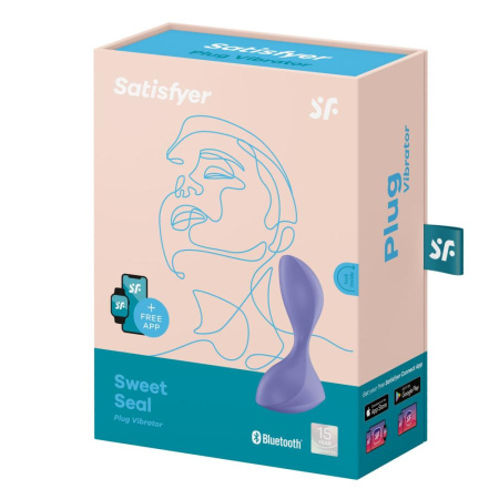 фото Анальная смарт-пробка с вибрацией Satisfyer Sweet Seal Lilac  || фото Анальна смартпробка з вібрацією Satisfyer Sweet Seal Lilac 