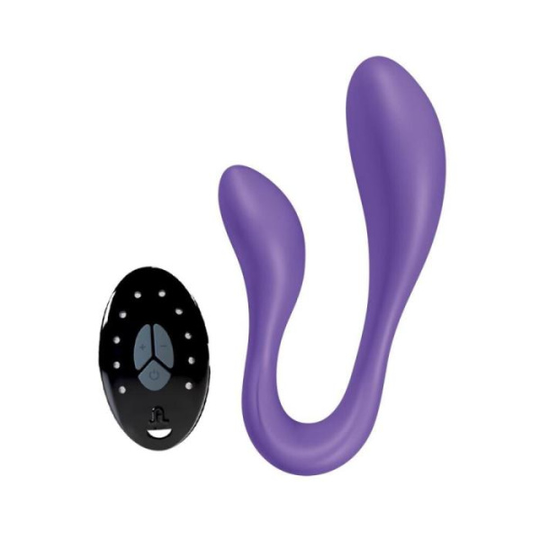 купити Вібратор для пар Adrien Lastic Couple Secrets II з пультом LRS, два мотори, універсальний